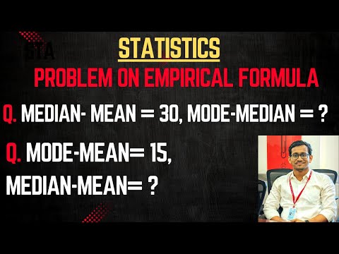 STATISTICS: QUESTION ON MODE, MEAN, MEDIAN I EMPERICAL FORMULA I MATHEMATICS I STUDY STRATEGY BY NK