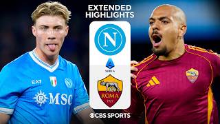 Napoli vs. Roma: Extended Highlights | Serie A | CBS Sports Golazo