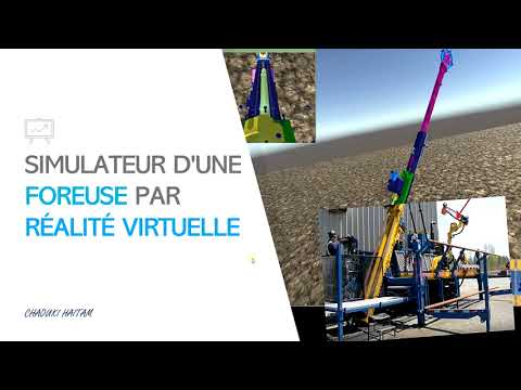 Digital twin d'une foreuse Hydraulique