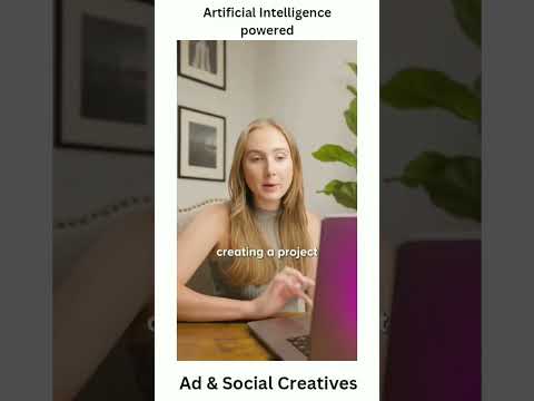 Artificial Intelligence powered Ad & Social Creatives #shorts #ai #ad