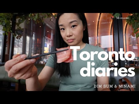 melancholy woman solo dines in Toronto