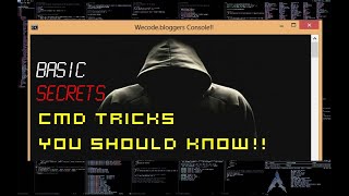 CMD Tricks and Hacks you should know || Impress your friends with this Hacks