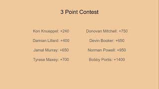 Best NBA All-Star Picks Today 2/14 | Player Props + Moneylines