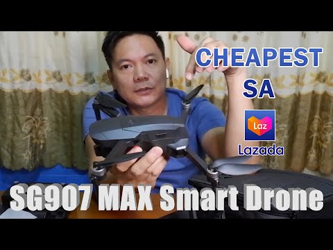 SG907 MAX (GPS Smart Drone) | TAGALOG UNBOXING