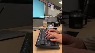 come to the office with me #workvlog #officelife #officevlog #asmr #minivlog #dayinthelife #vlog