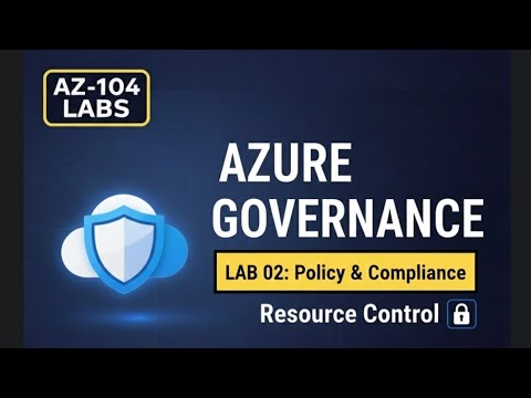 #05 Az-104 | Lab 02b | Governance & Azure policy | Tagging | #Az104Revamp 