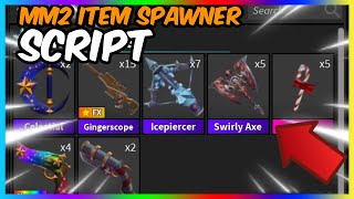 🌟 MM2 Item Spawner Script [Free to use]