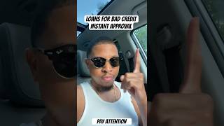Loans for bad credit instant approval #shortsfeed