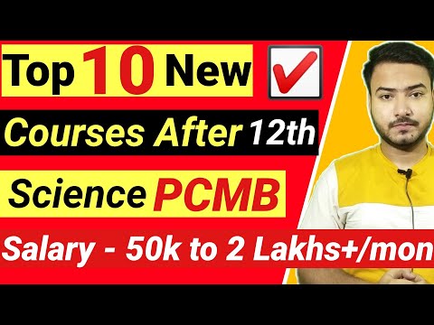 Top 10 new Courses 🔥 After class 12th science PCMB | Career option after 12th science | Good Turn
