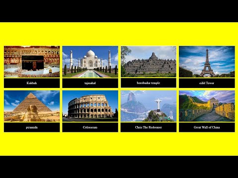 Membuat Image Gallery menggunakan html dan css
