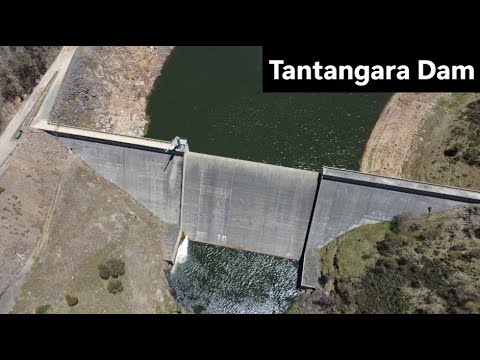 Tantangara Dam Raw Drone Footage