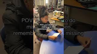 #roadto1k #roadtoo100subs #funnyschool #tiktok #school #schoolvideo