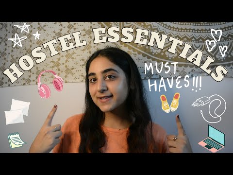Hostel Essentials | What to pack for college | Ultimate packing list | Ashoka University 🏫