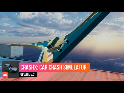 CrashX: car crash simulator for Android. Update 5.3