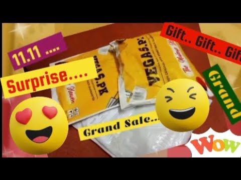 unboxing vegad.pk 11.11 sale / vegas. pk / sale / grand sale /