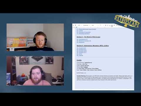 Retroscape Dev Chat! | Jake & Daniel make MONSTERS!