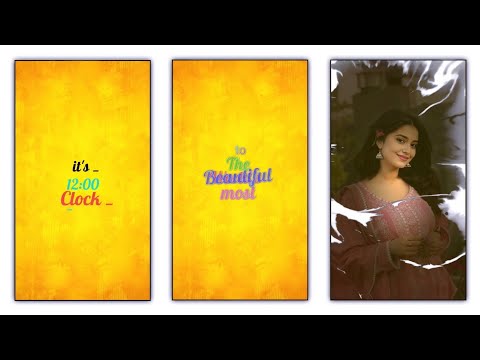 How to Make Birthday Video with Photo and Song  | Kinemaster Video Editing 