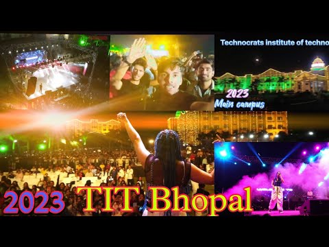 "TIT Bhopal" 2023 Live concert of Singer Nikhita Gandhi,😎