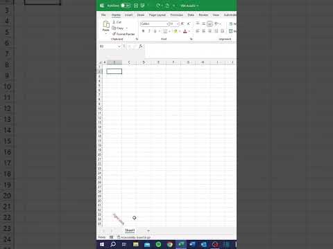 Autofit Column in Excel #ytshorts #youtubeshorts #shorts #exceltutorial