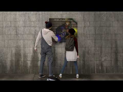 Painting Fa'Darryl on the Wall - Paint the World Project Commercial 2