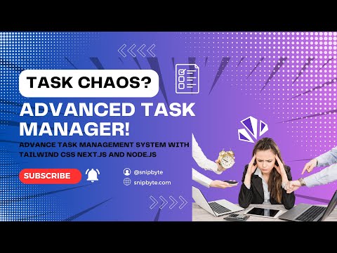 Advance Task Management System using Next js and Mongo db - Manage your task with ease