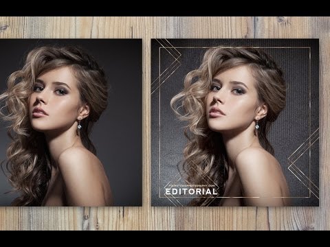 Add LUXE drama to studio photography with digital overlays in Photoshop: Metallic Pinstripe