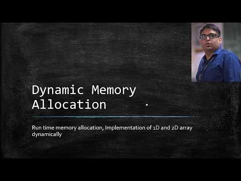 Dynamic Memory Allocation - Functions and Implementation