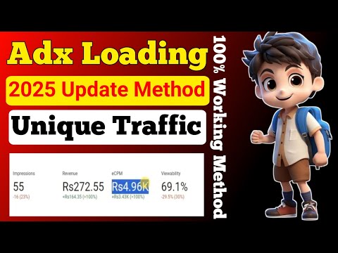 Adx Traffic arbitrage USA,Uk 2025 | Adx high ecpm trick | Adx loading method 2024