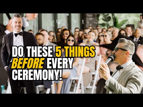 5 Ways To Reduce Stress Before a Wedding Ceremony