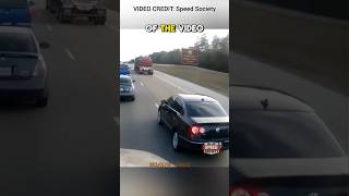 Instant Karma For Cutting Off A Semi Truck! 😂