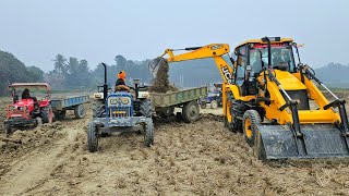Swaraj Tractor Sonalika Tractor Eicher 551 Mahindra Tractor John Deere Full Loading Tractor Stunt 