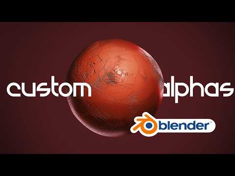 Create Your Own Alphas in Blender