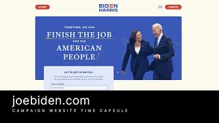 Website Time Capsule: Joe Biden for US President on 2023-04-25