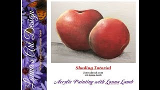 Acrylic Painting Shading Tutorial