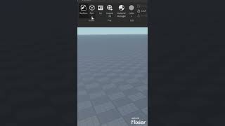 HOW TO PLACE A PART IN ROBLOX STUDIO #robloxstudio #roblox #shorts #short #robloxstudiotutorial