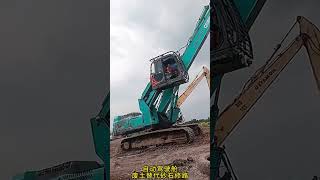 Excavator Autonomous Cockpit Engineering Machinery Excavator Work First Perspective Video Constr