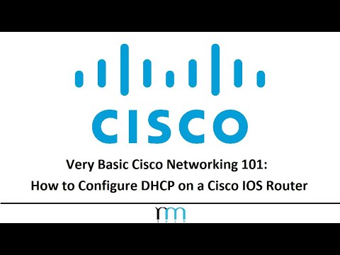 Configuring DHCP on a Cisco IOS Router | Very Basic Cisco Networking 101 - Part 2