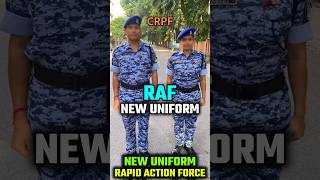 RAF New Uniform | CRPF New Uniform #crpf #raf #rapidactionforce #shorts #viral