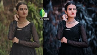 Snapseed DARK BLACK🖤Stylish Photo Editing 2022|Snapseed Photo Editing