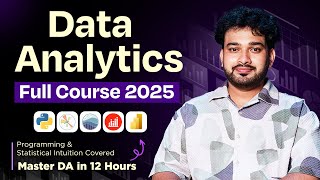 Data Analytics Full Course (2025) | Data Analytics Course (Python + Power BI) | Intellipaat