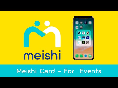 Meishi product demo -   Meishi for Events