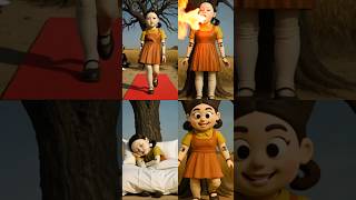 Cute doll ?🤔. #squidgame #squidgame2 #squidgame3 #shortsviral #cute #squidgameplot