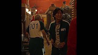 Guys look, Player 001 gave his jacket to Player 456 [Squid Game season 2] #gihun #player456 #shorts