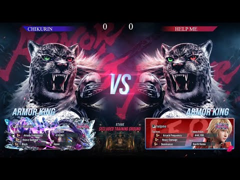 Tekken 8 ➤ Chikurin (Armor King) vs Help Me (Armor King) | High Level Gameplay