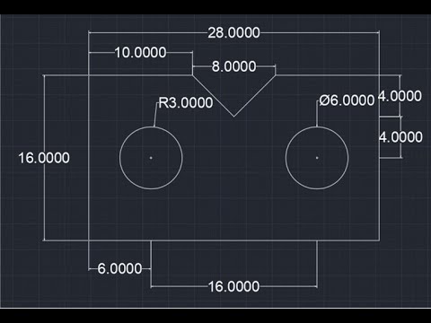 Autocad Dimensioning ( Drawing 1 )