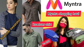 Myntra roadster shopping haul | roadster men shirt 👕 | trending | Myntra offer's | St trending
