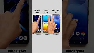 Infinix GT 30 vs iQOO Z10R vs Nothing 3A 🔥 Gaming King 2025? 🎮⚡#sanwaretech #tech #short