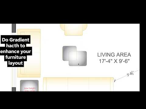 Furniture layout presentations