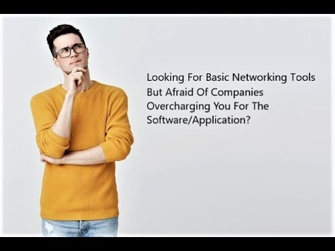 Techie #6: Network - Free Networking Tool by Paessler Toolbox