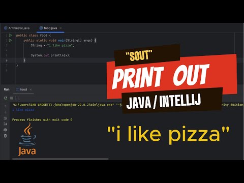 Java Output in 3 Minutes (2025)